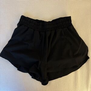 CRZ YOGA Women's Black Athletic Shorts